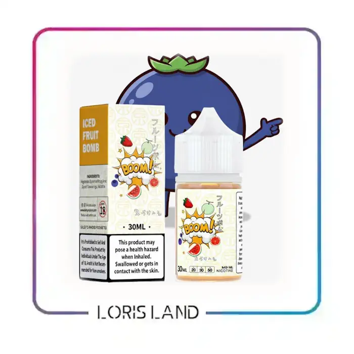 سالت توکیو طالبی توت فرنگی بلوبری هندونه پرتغال یخ